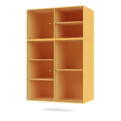 Ripple III Vitrineskab, inkl. sokkel fra Montana