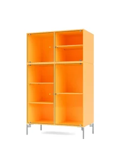 Ripple III Vitrineskab, inkl. sokkel fra Montana