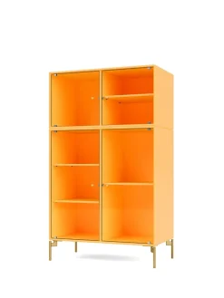 Ripple III Vitrineskab, inkl. sokkel fra Montana