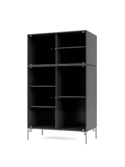 Ripple III Vitrineskab, inkl. sokkel fra Montana