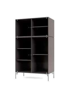 Ripple III Vitrineskab, inkl. sokkel fra Montana