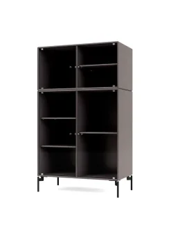 Ripple III Vitrineskab, inkl. sokkel fra Montana