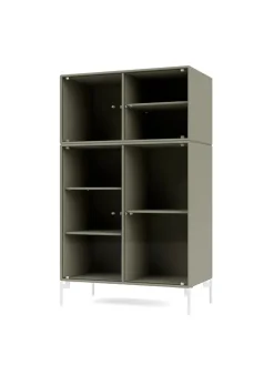 Ripple III Vitrineskab, inkl. sokkel fra Montana