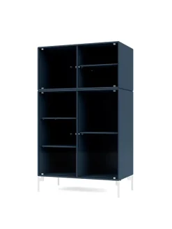 Ripple III Vitrineskab, inkl. sokkel fra Montana