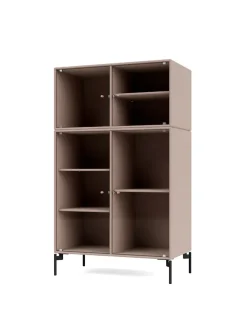 Ripple III Vitrineskab, inkl. sokkel fra Montana