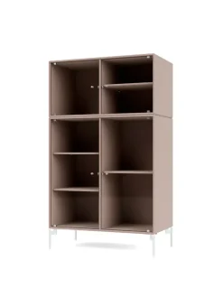 Ripple III Vitrineskab, inkl. sokkel fra Montana