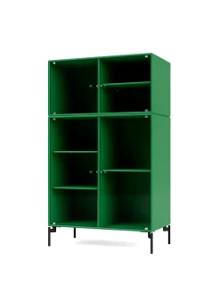 Ripple III Vitrineskab, inkl. sokkel fra Montana