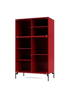 Ripple III Vitrineskab, inkl. sokkel fra Montana