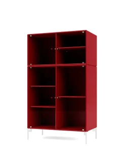 Ripple III Vitrineskab, inkl. sokkel fra Montana