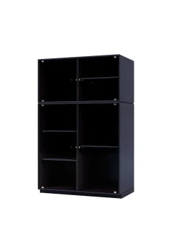 Ripple III Vitrineskab, inkl. sokkel fra Montana