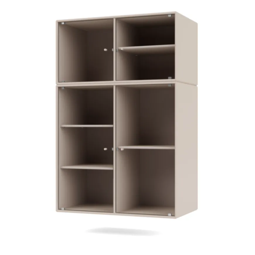 Ripple III Vitrineskab, inkl. ophæng fra Montana