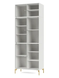 Ripple IV Vitrineskab, inkl. ben fra Montana