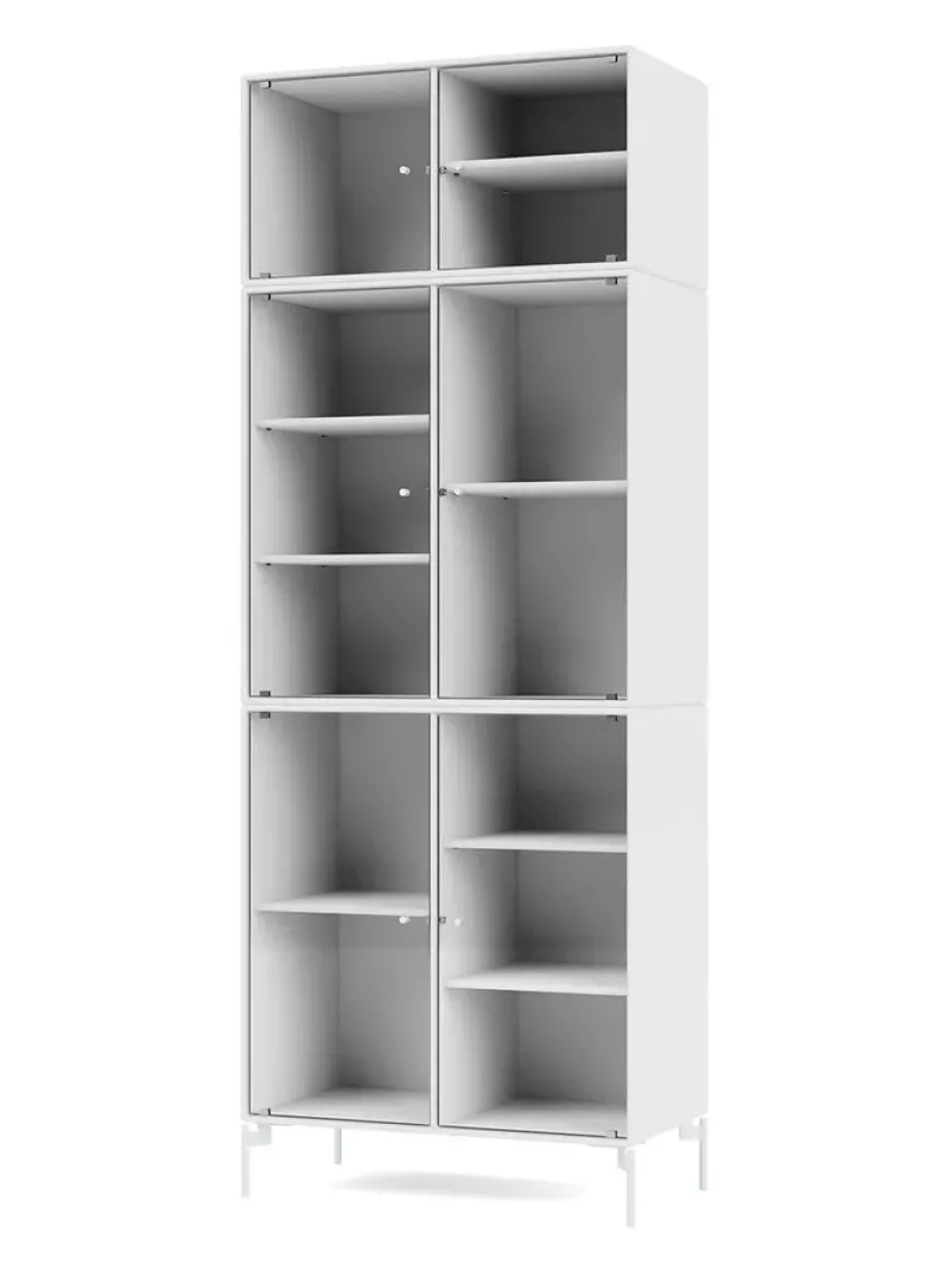 Ripple IV Vitrineskab, inkl. ben fra Montana