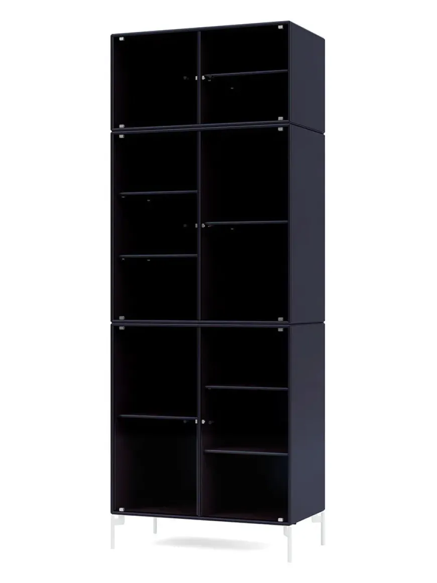 Ripple IV Vitrineskab, inkl. ben fra Montana