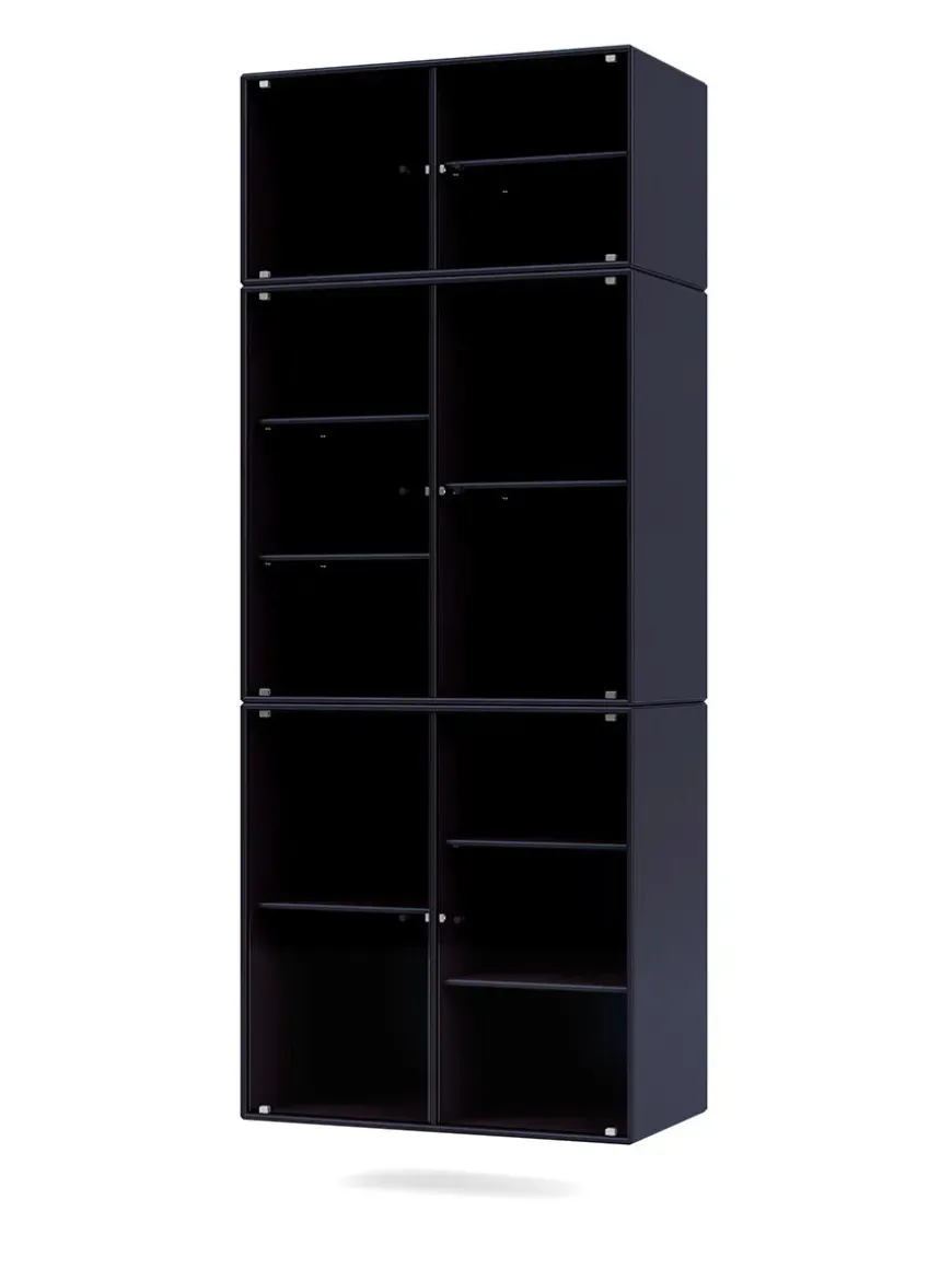 Ripple IV Vitrineskab, inkl. ben fra Montana