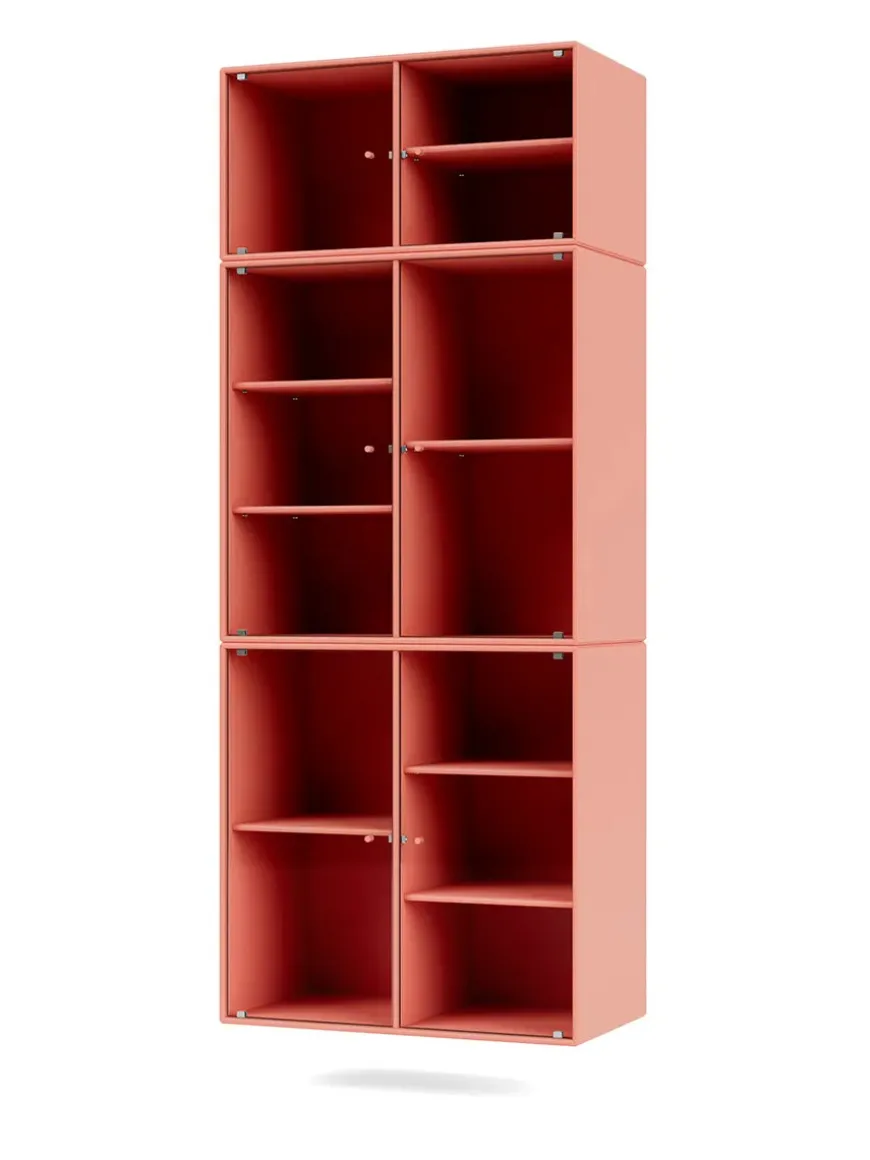 Ripple IV Vitrineskab, inkl. ben fra Montana