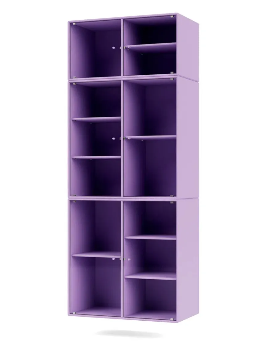 Ripple IV Vitrineskab, inkl. ben fra Montana