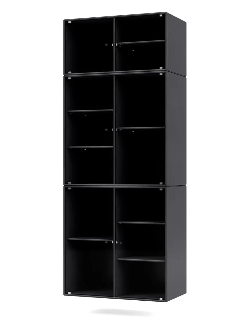 Ripple IV Vitrineskab, inkl. ben fra Montana