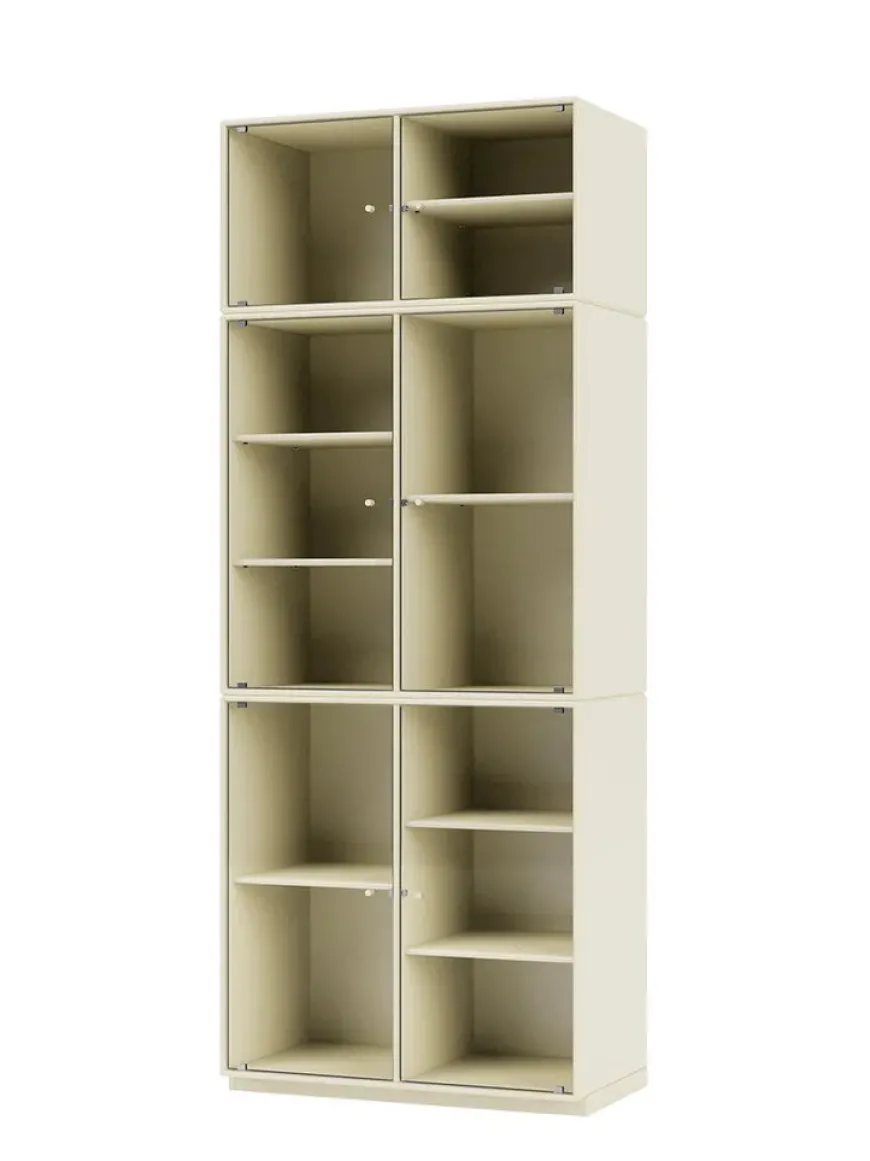 Ripple IV Vitrineskab, inkl. ben fra Montana