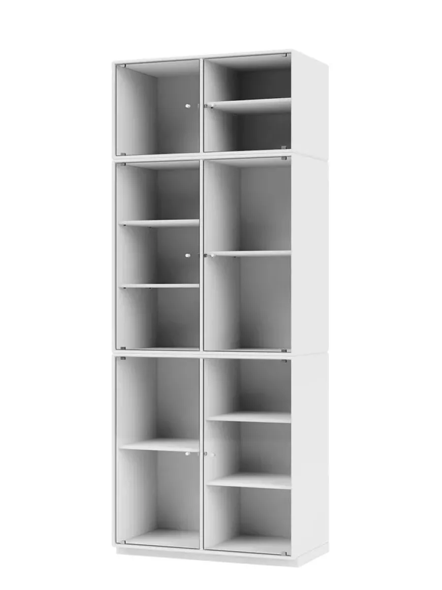 Ripple IV Vitrineskab, inkl. ben fra Montana