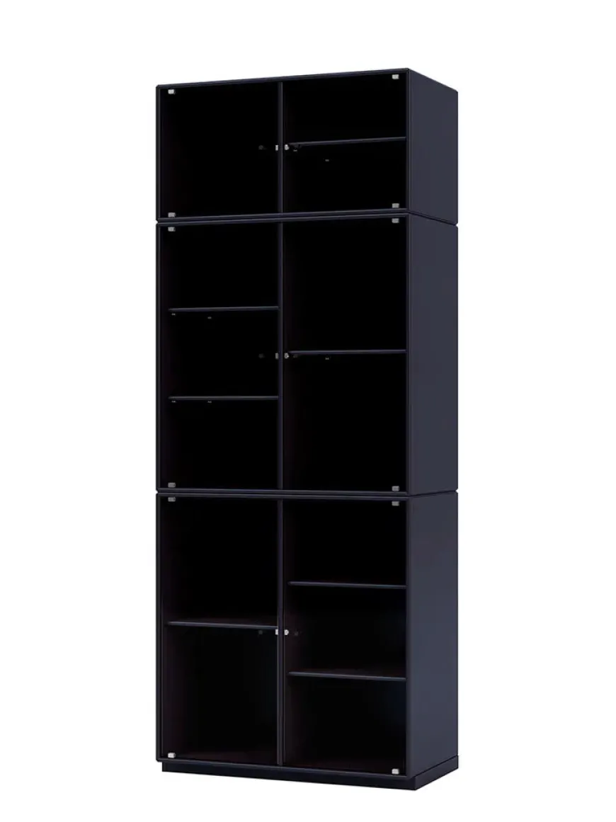 Ripple IV Vitrineskab, inkl. ben fra Montana