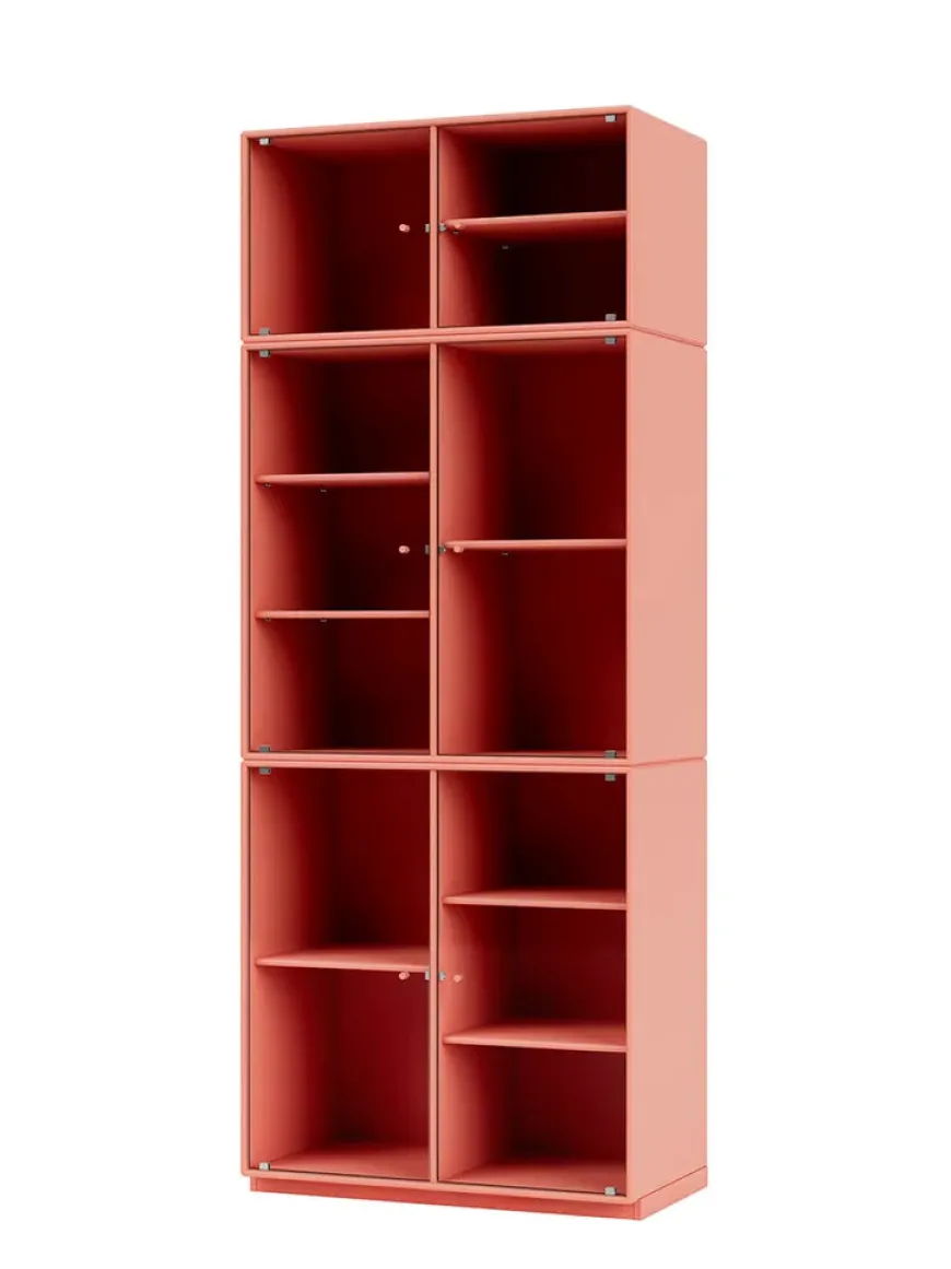 Ripple IV Vitrineskab, inkl. ben fra Montana