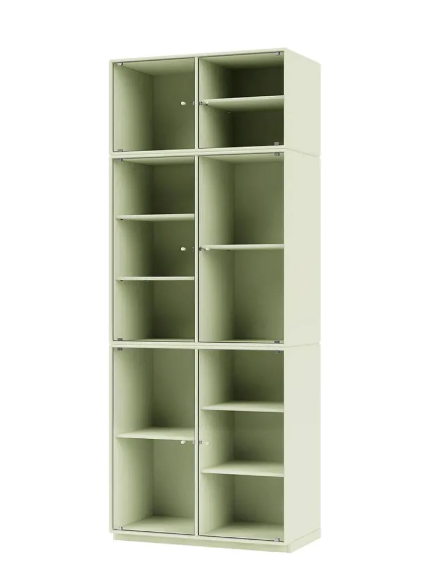 Ripple IV Vitrineskab, inkl. ben fra Montana