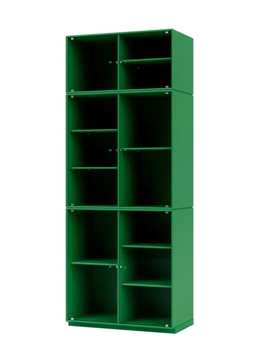 Ripple IV Vitrineskab, inkl. ben fra Montana