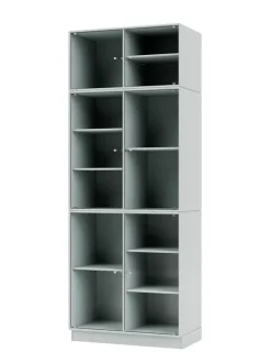 Ripple IV Vitrineskab, inkl. ben fra Montana