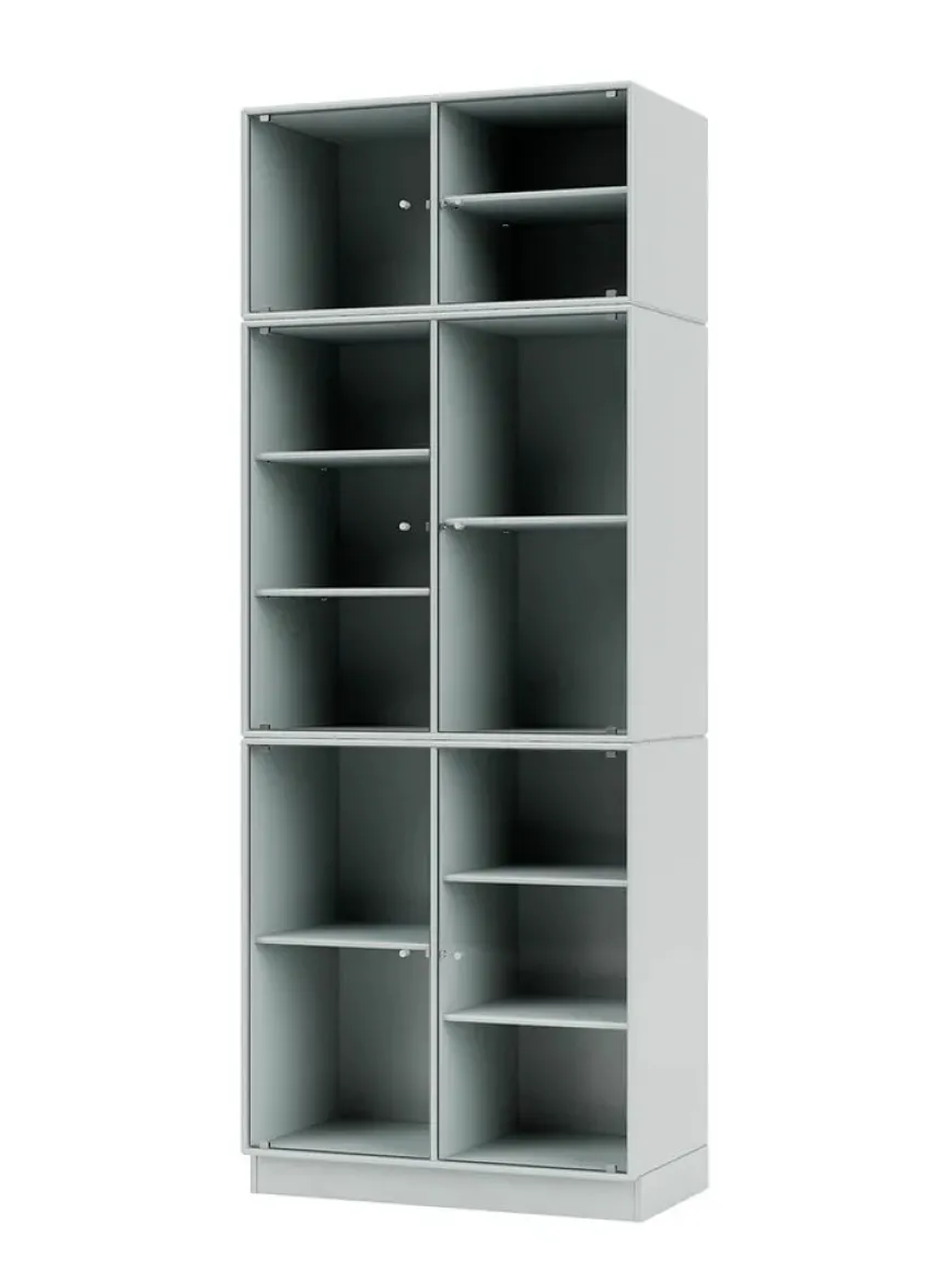 Ripple IV Vitrineskab, inkl. ben fra Montana