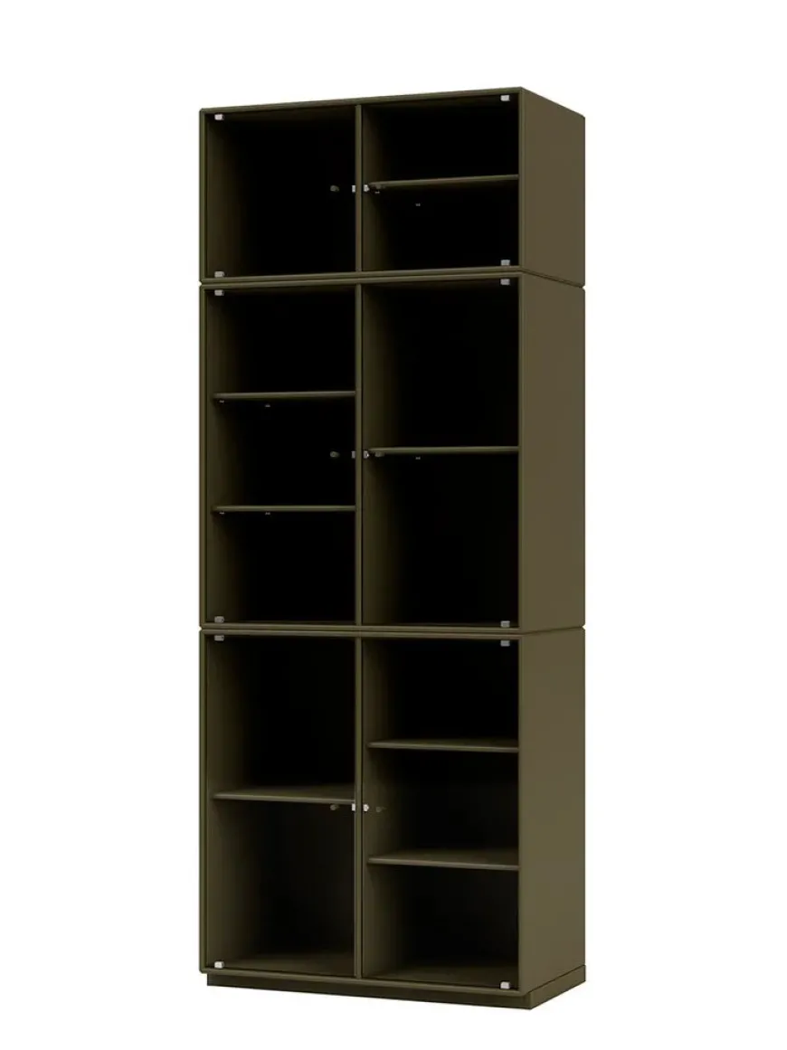 Ripple IV Vitrineskab, inkl. ben fra Montana