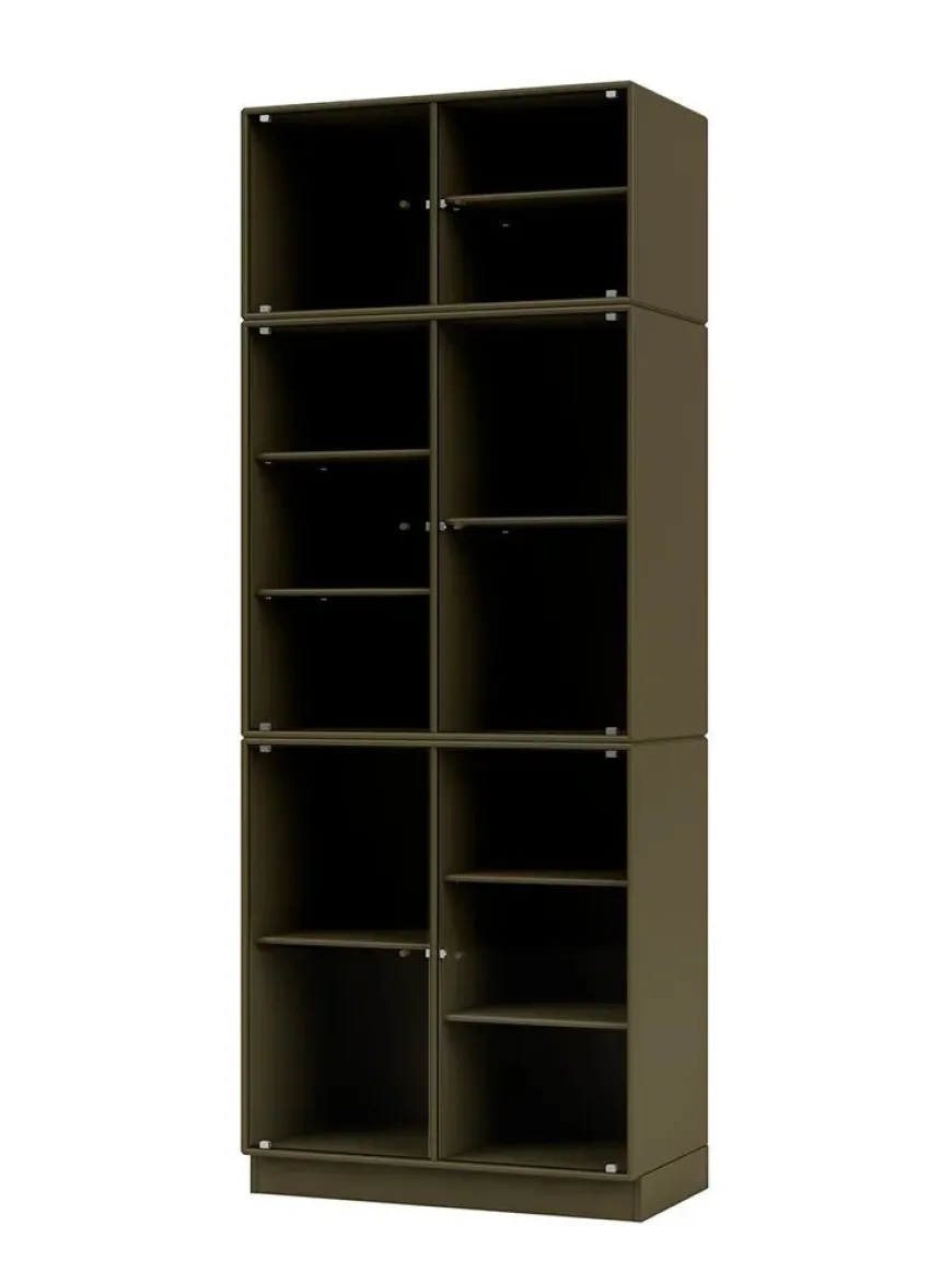 Ripple IV Vitrineskab, inkl. ben fra Montana