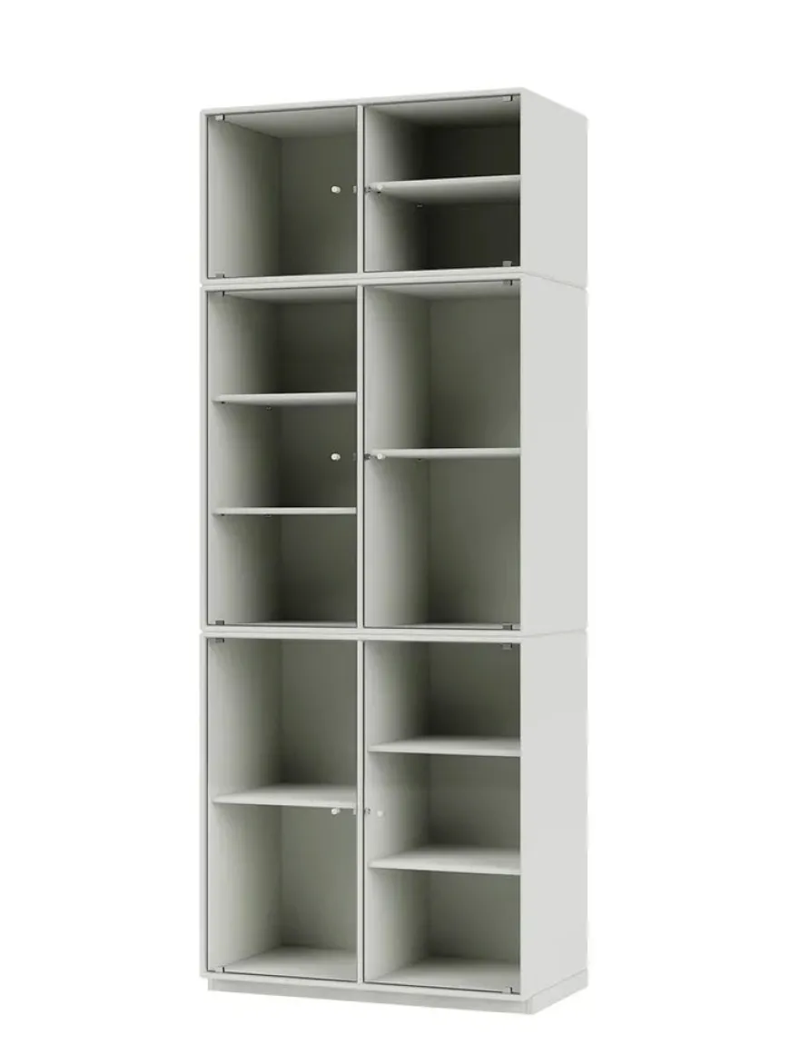 Ripple IV Vitrineskab, inkl. ben fra Montana