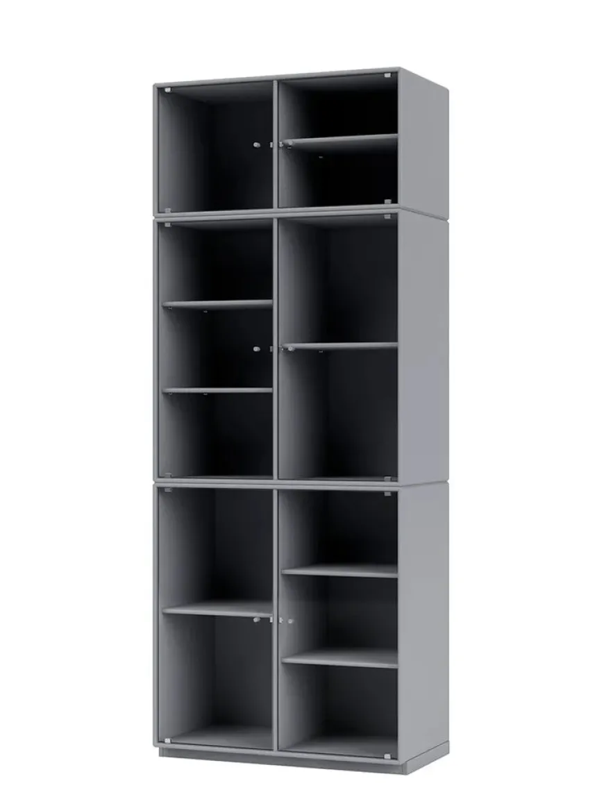 Ripple IV Vitrineskab, inkl. ben fra Montana