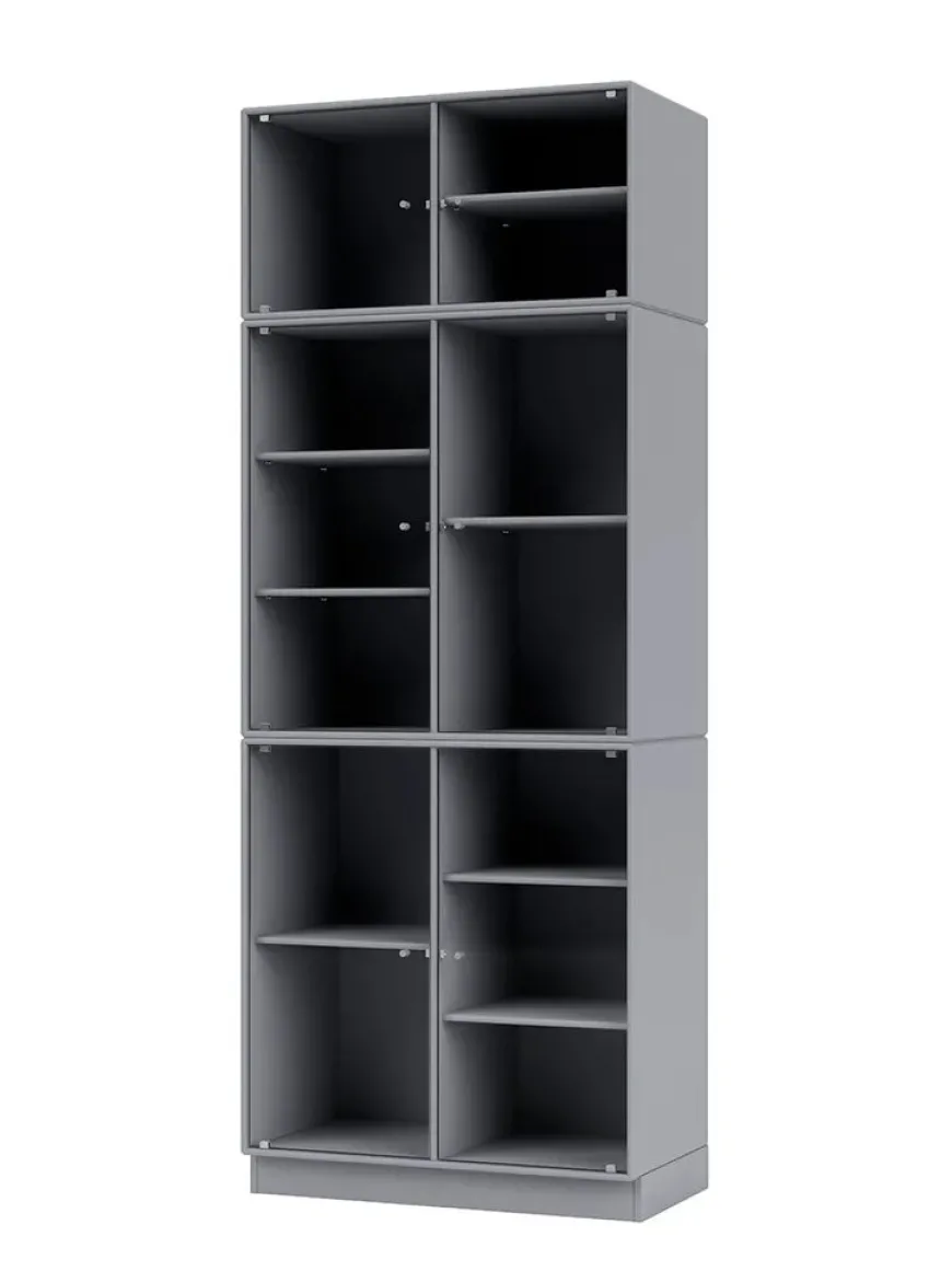 Ripple IV Vitrineskab, inkl. ben fra Montana