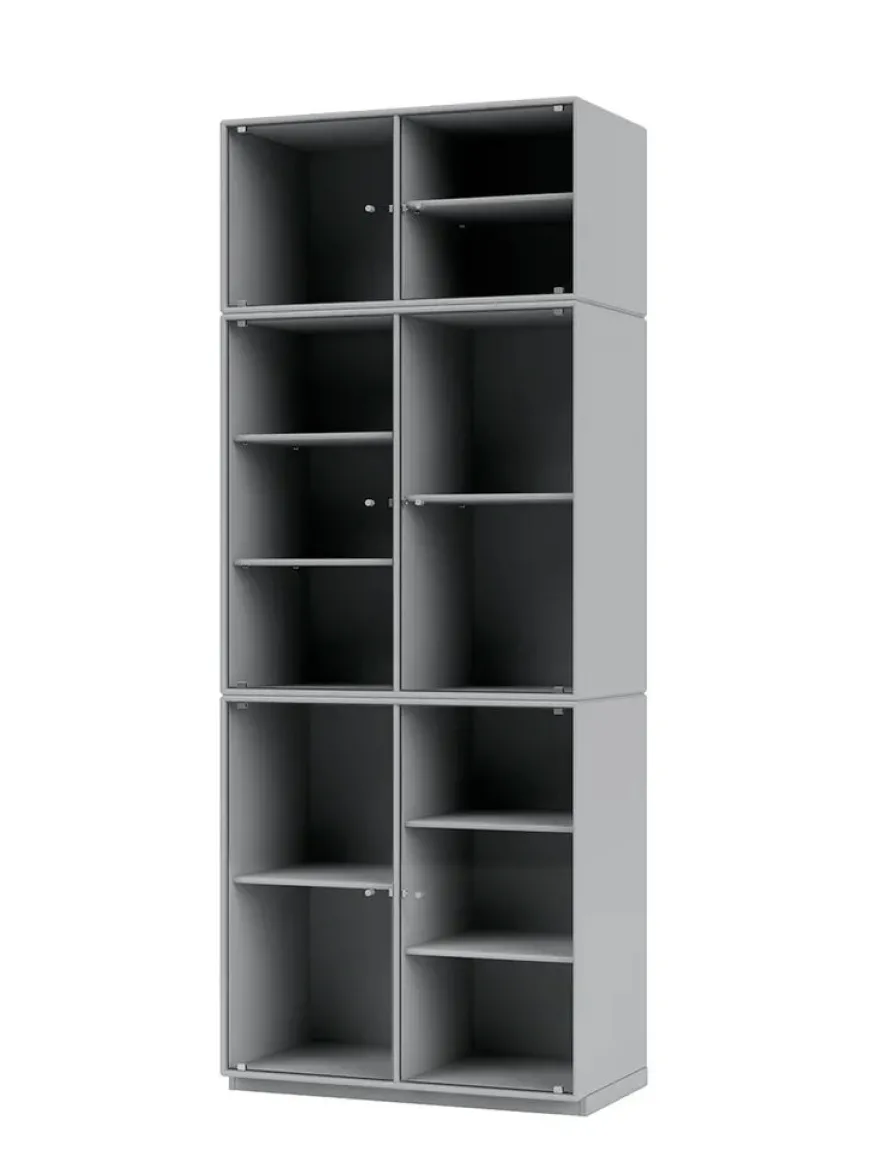 Ripple IV Vitrineskab, inkl. ben fra Montana