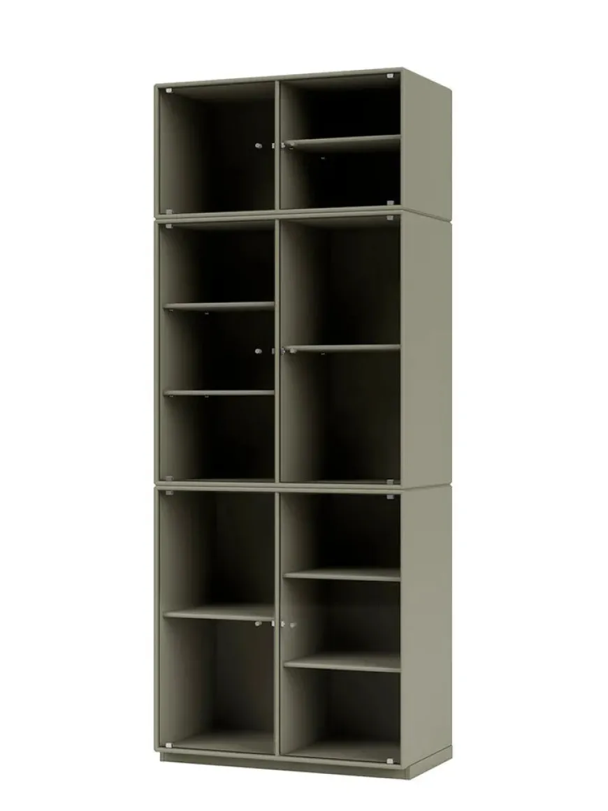 Ripple IV Vitrineskab, inkl. ben fra Montana