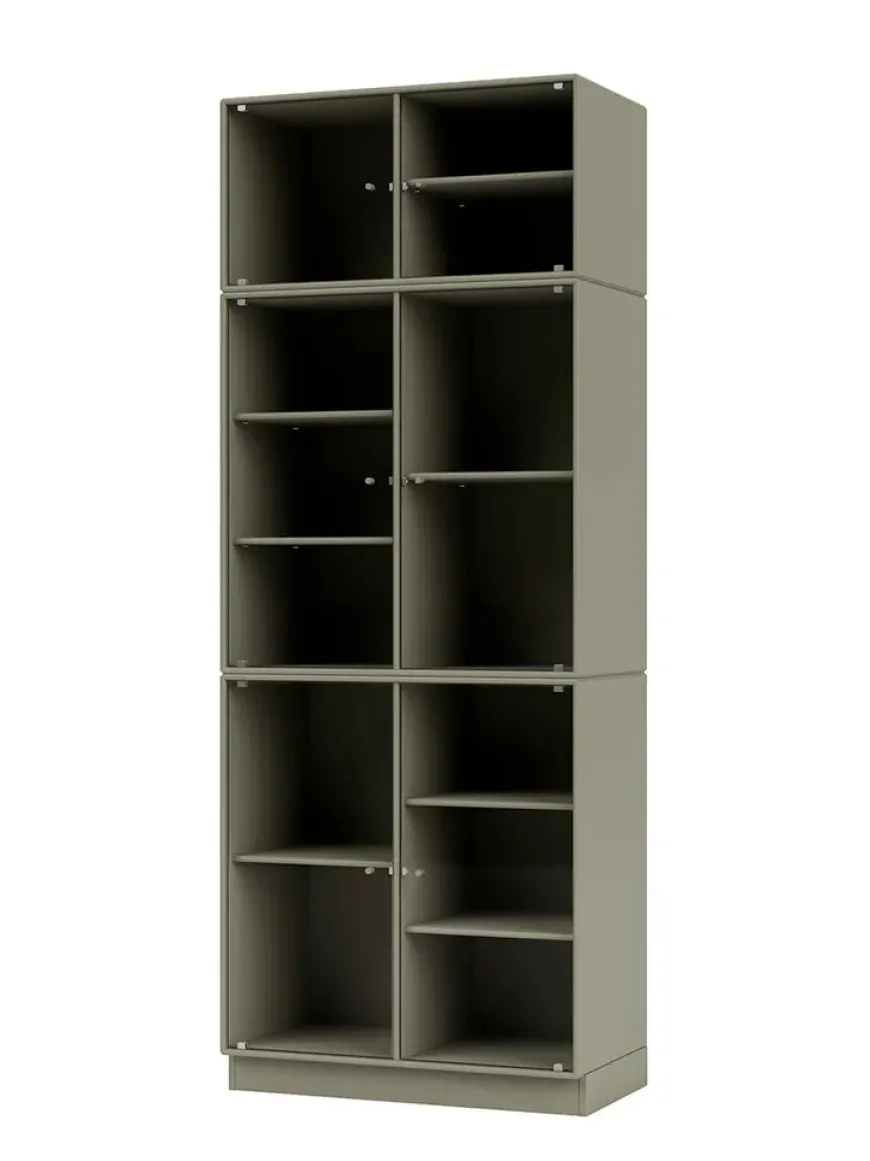 Ripple IV Vitrineskab, inkl. ben fra Montana