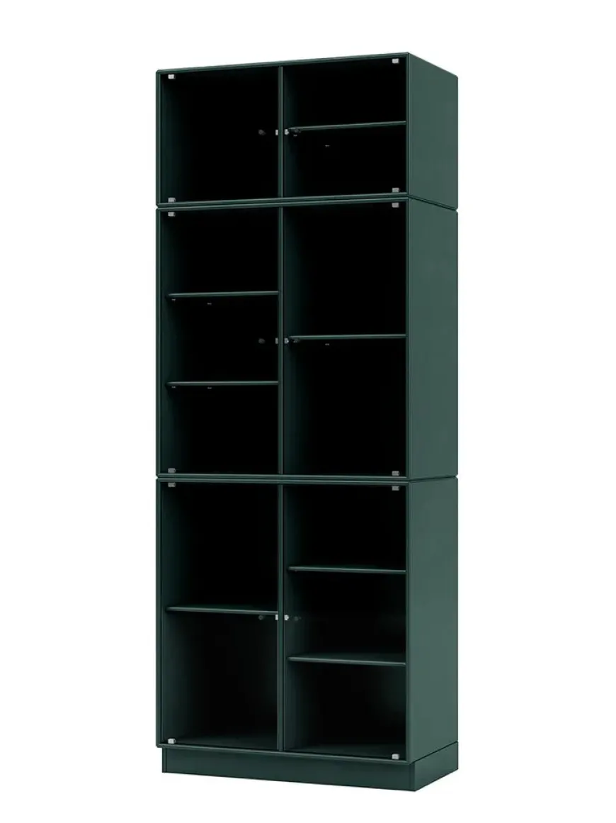 Ripple IV Vitrineskab, inkl. ben fra Montana