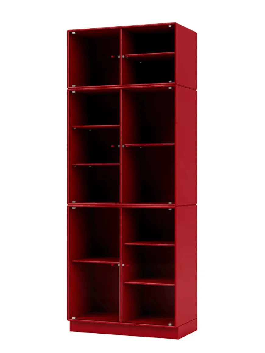 Ripple IV Vitrineskab, inkl. ben fra Montana