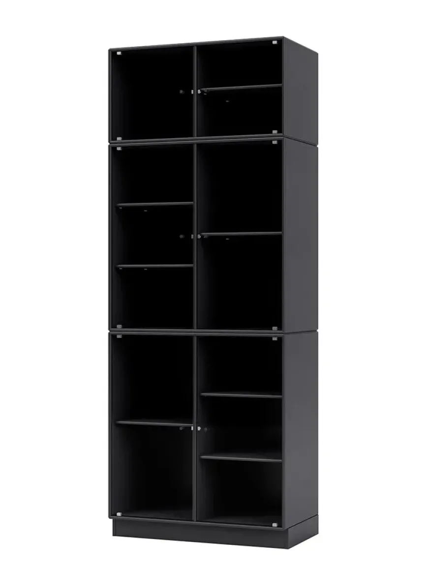 Ripple IV Vitrineskab, inkl. ben fra Montana