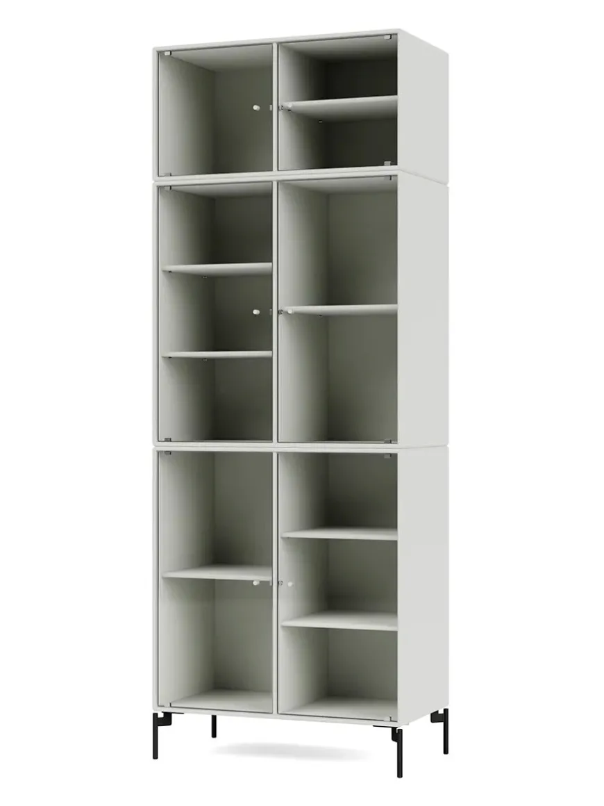 Ripple IV Vitrineskab, inkl. ben fra Montana