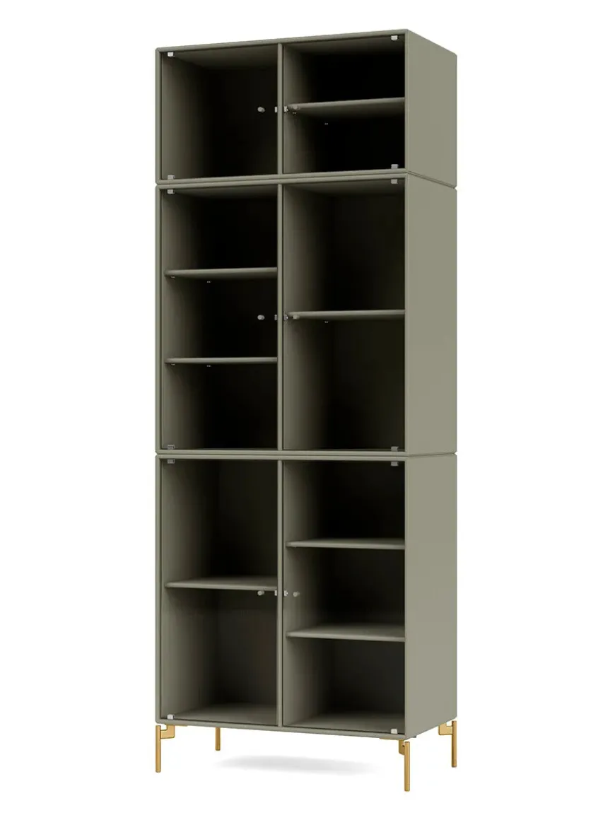 Ripple IV Vitrineskab, inkl. ben fra Montana