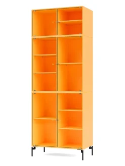 Ripple IV Vitrineskab, inkl. sokkel fra Montana