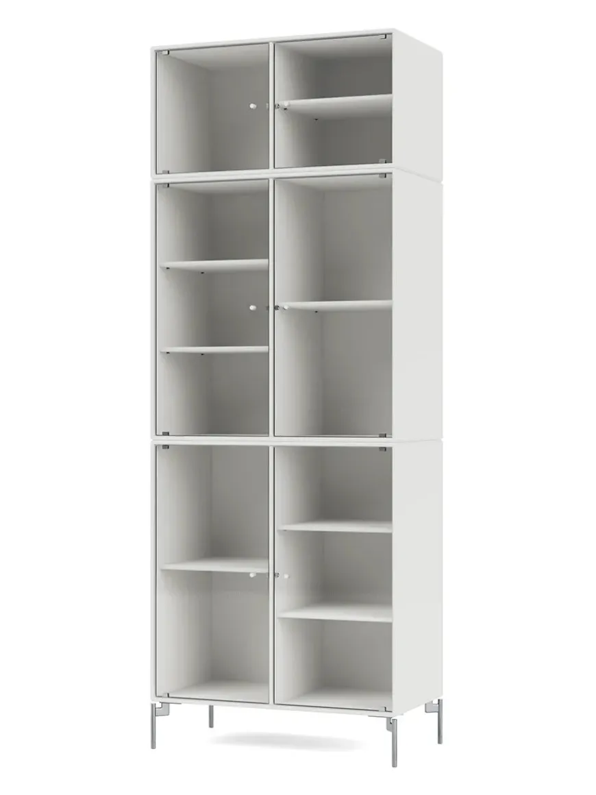 Ripple IV Vitrineskab, inkl. sokkel fra Montana