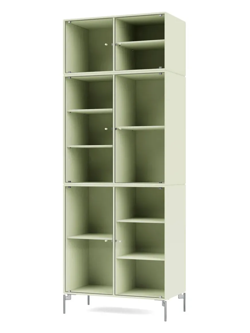 Ripple IV Vitrineskab, inkl. sokkel fra Montana