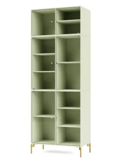 Ripple IV Vitrineskab, inkl. sokkel fra Montana