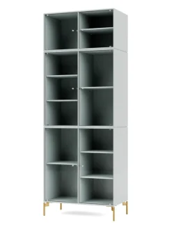 Ripple IV Vitrineskab, inkl. sokkel fra Montana