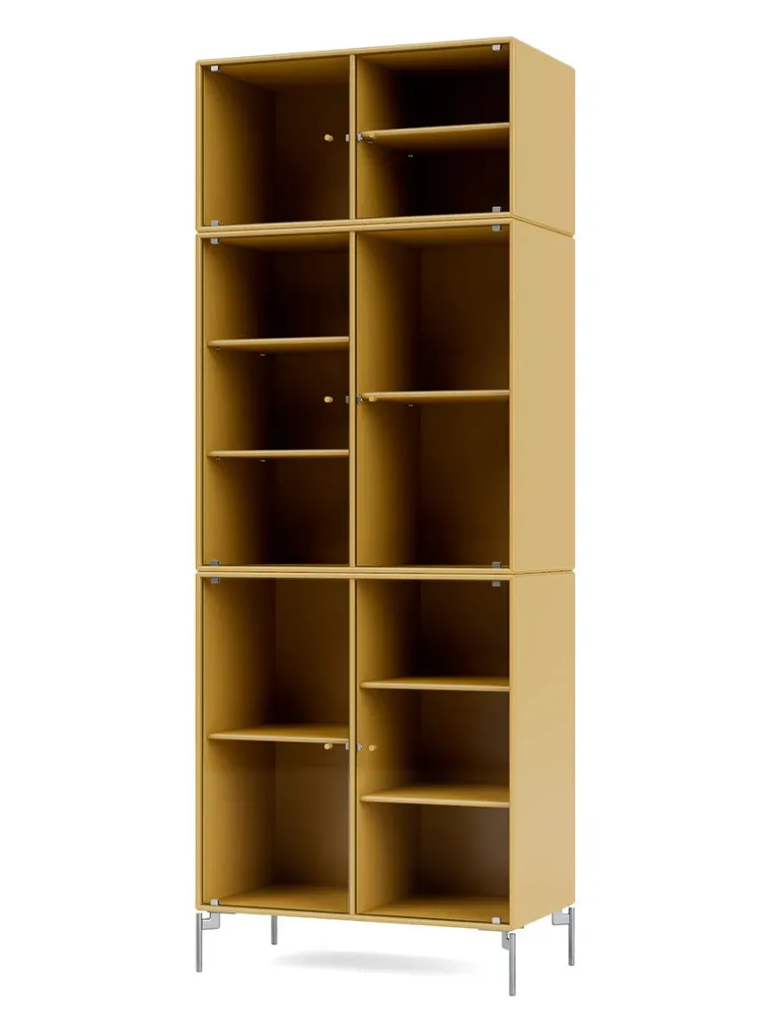 Ripple IV Vitrineskab, inkl. sokkel fra Montana