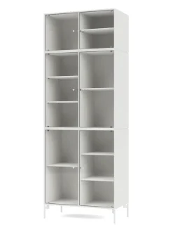 Ripple IV Vitrineskab, inkl. sokkel fra Montana